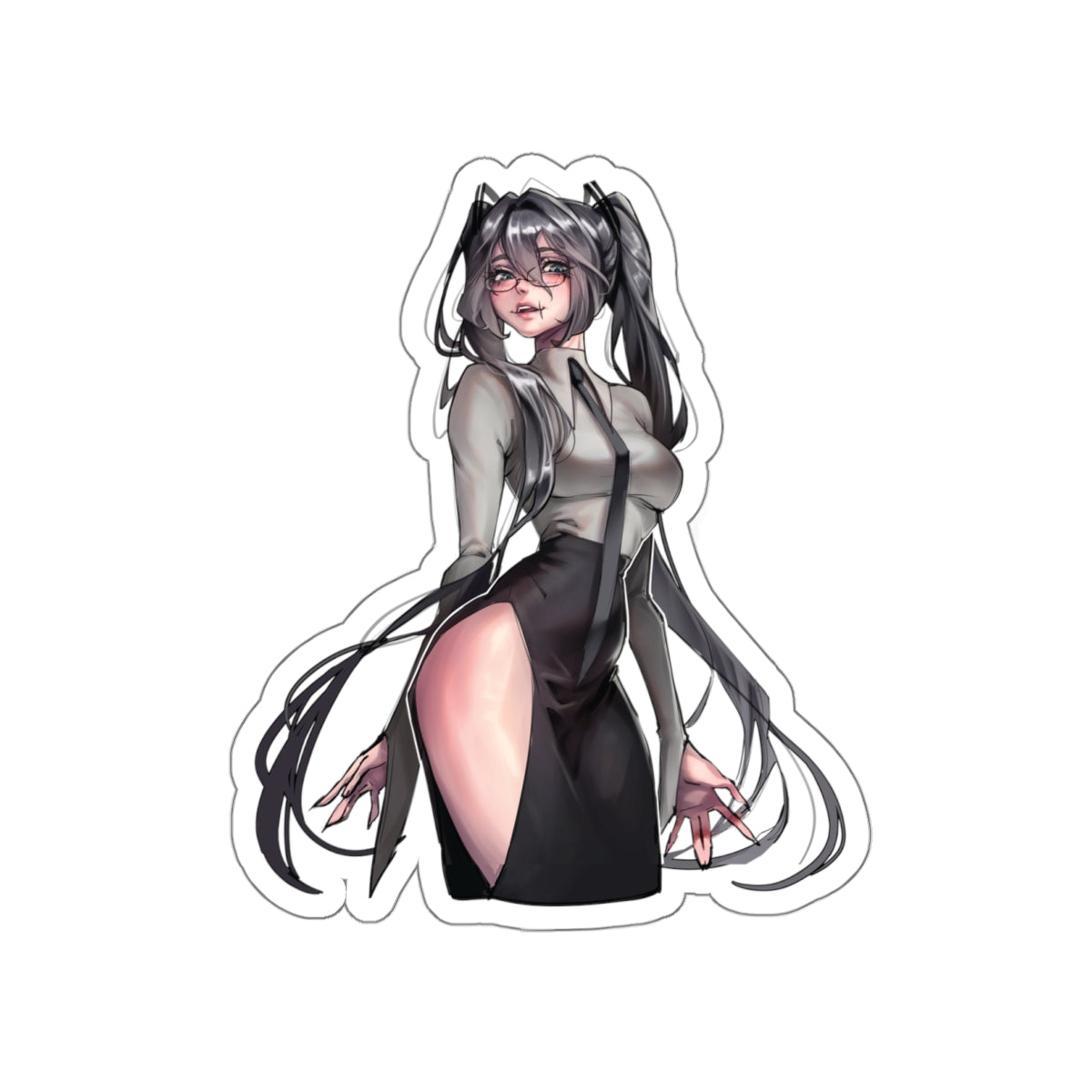 [STICKER] Office Siren Miku