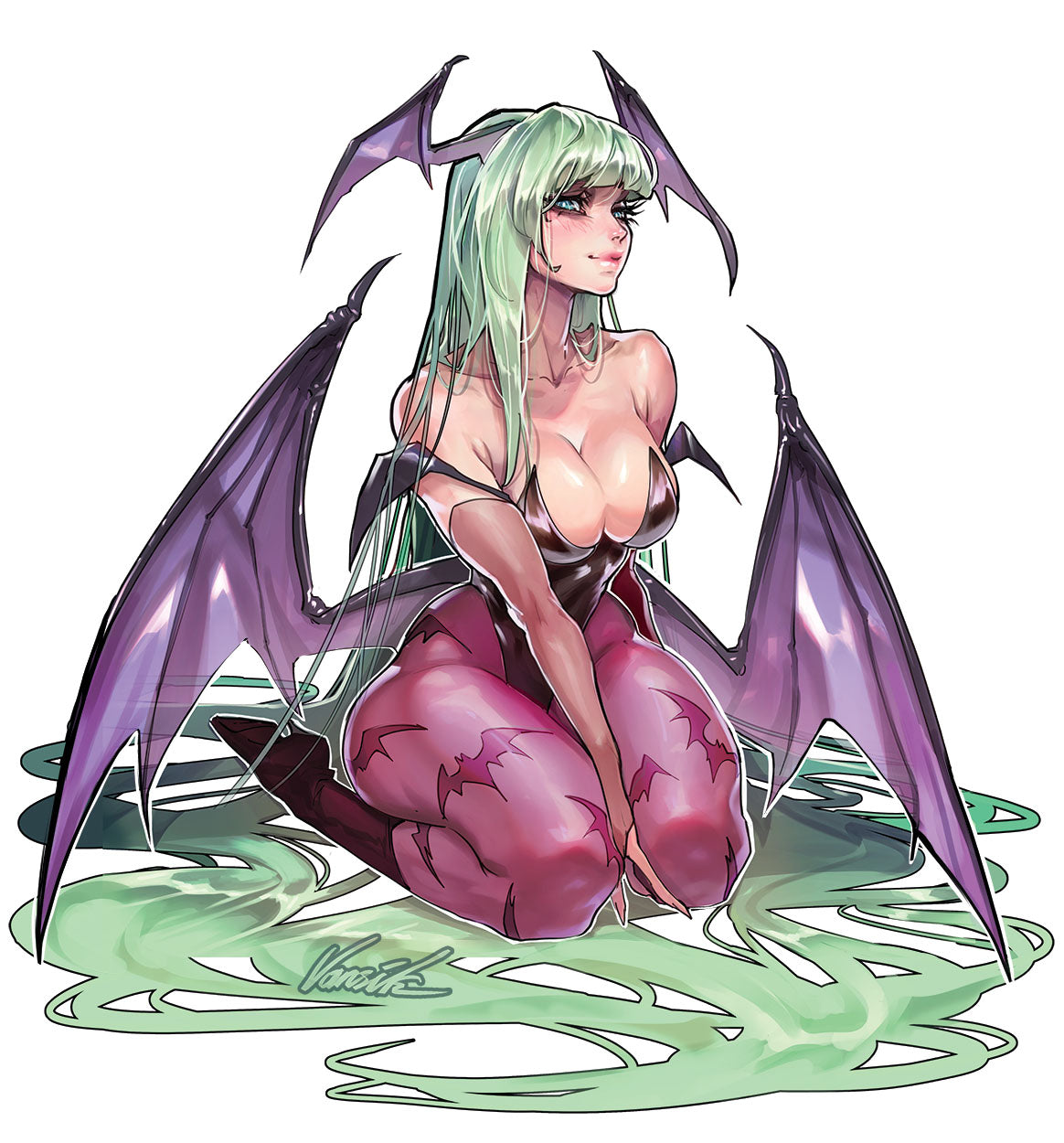 [STICKER] Enticing Morrigan
